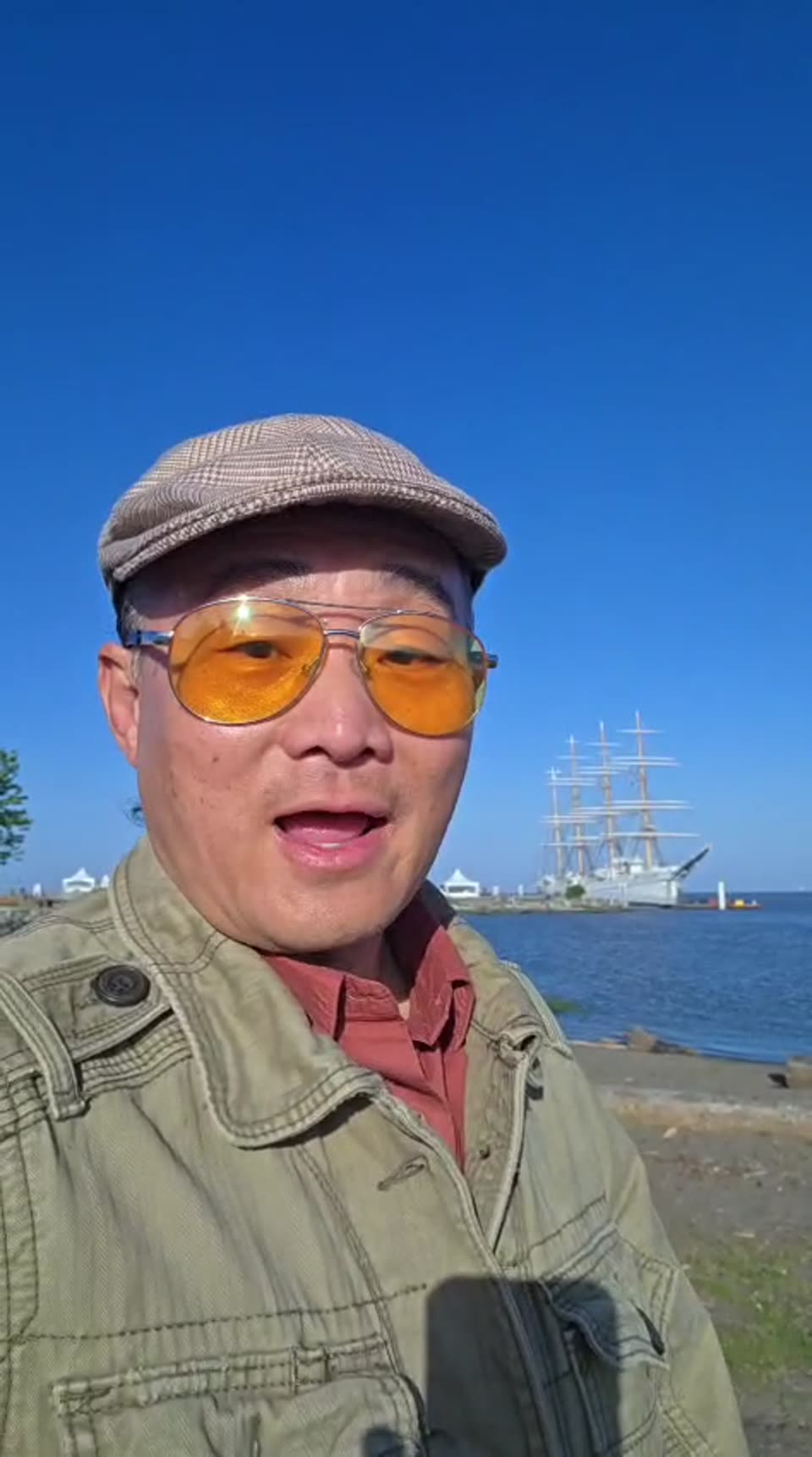 Richmond resident speaking in a community video